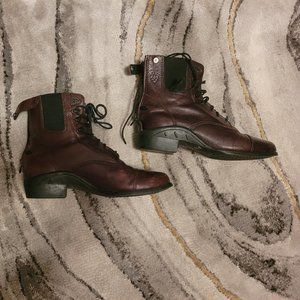 Ariat Leather Zip Riding Boots 7.5